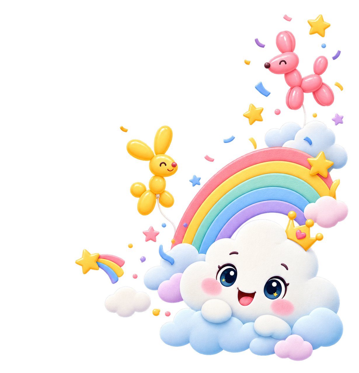 Fiesta infantil en las nubes